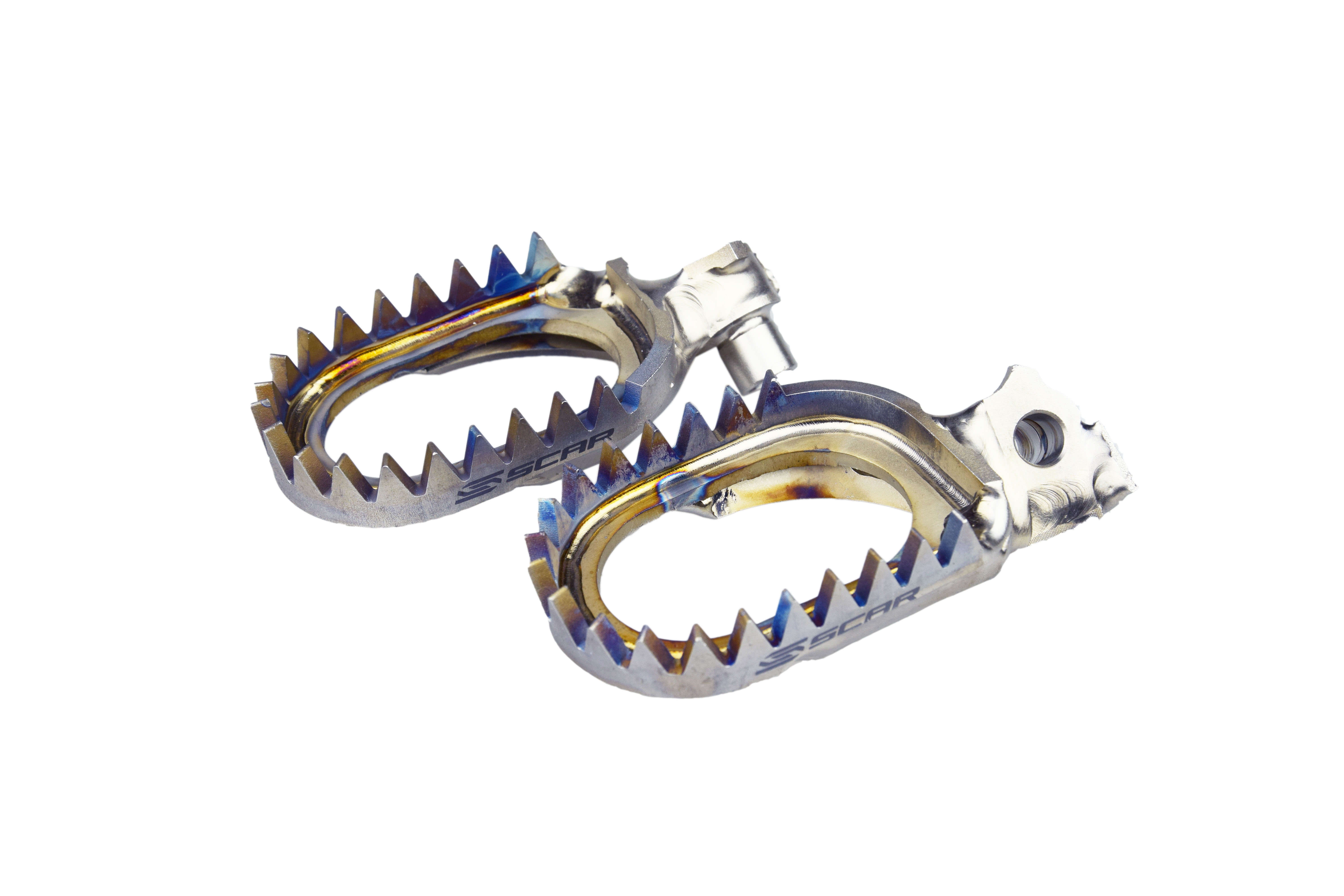 TITANIUM FOOTPEGS ANTI-MUD 97-26 ALTA FANTIC YAMAHA REDSHIFT XE XX XEF XXF YZ WR TENERE SCAR S1516AM