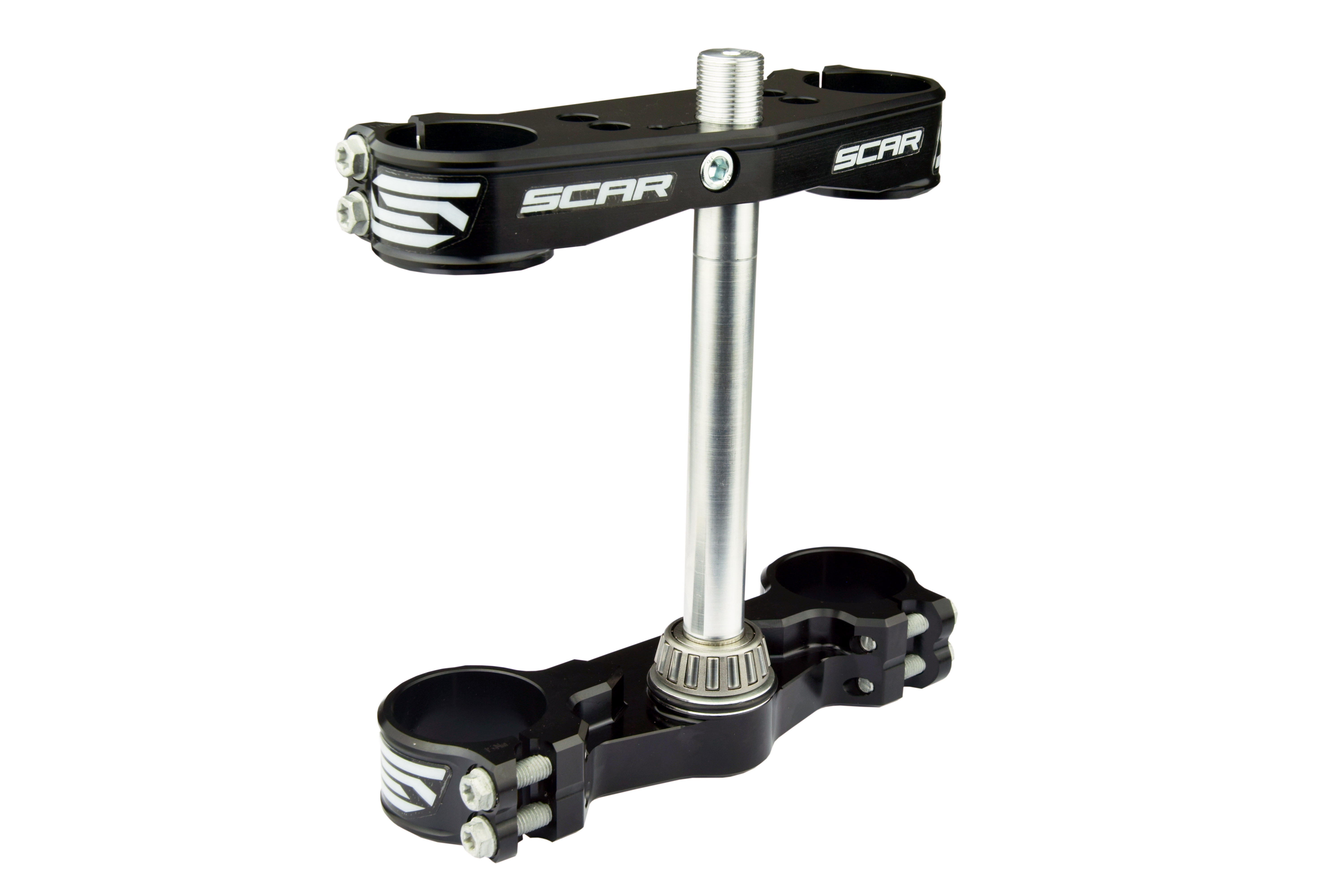 TRIPLE CLAMPS BLACK 21-23 SX 65 OFFSET 22mm SCAR S5415BK