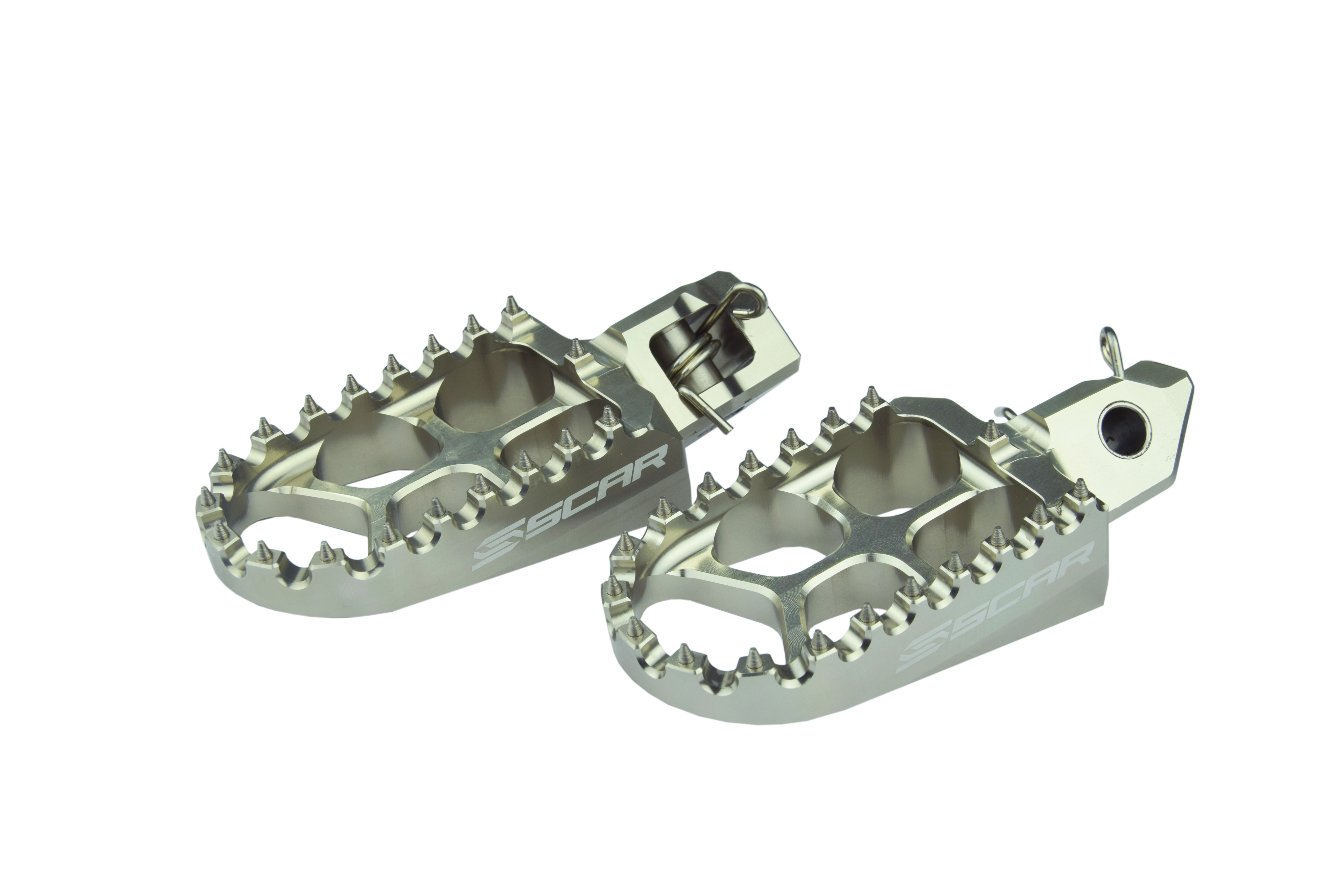 FOOTPEGS TITANIUM COLOR 23-26 GAS GAS HUSQVARNA KTM MC EC EX TC TE FC FE FS FX TX SX XC EXC XW SCAR S5515T