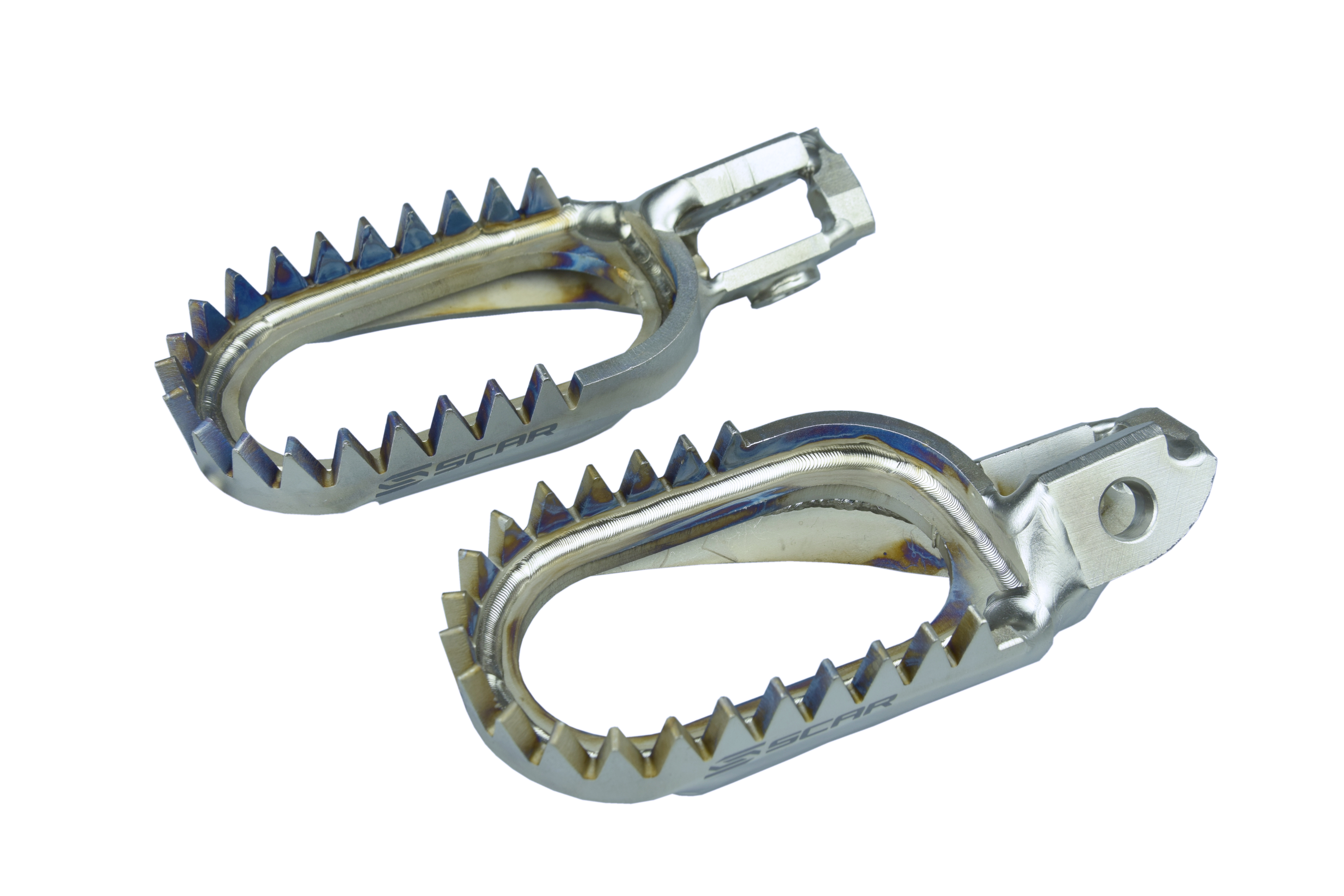 TITANIUM FOOTPEGS 23-26 GASGAS HUSQVARNA KTM EC EX MC TC TE FC FE FS FX TX SX EXC XC XW SCAR S5518AM