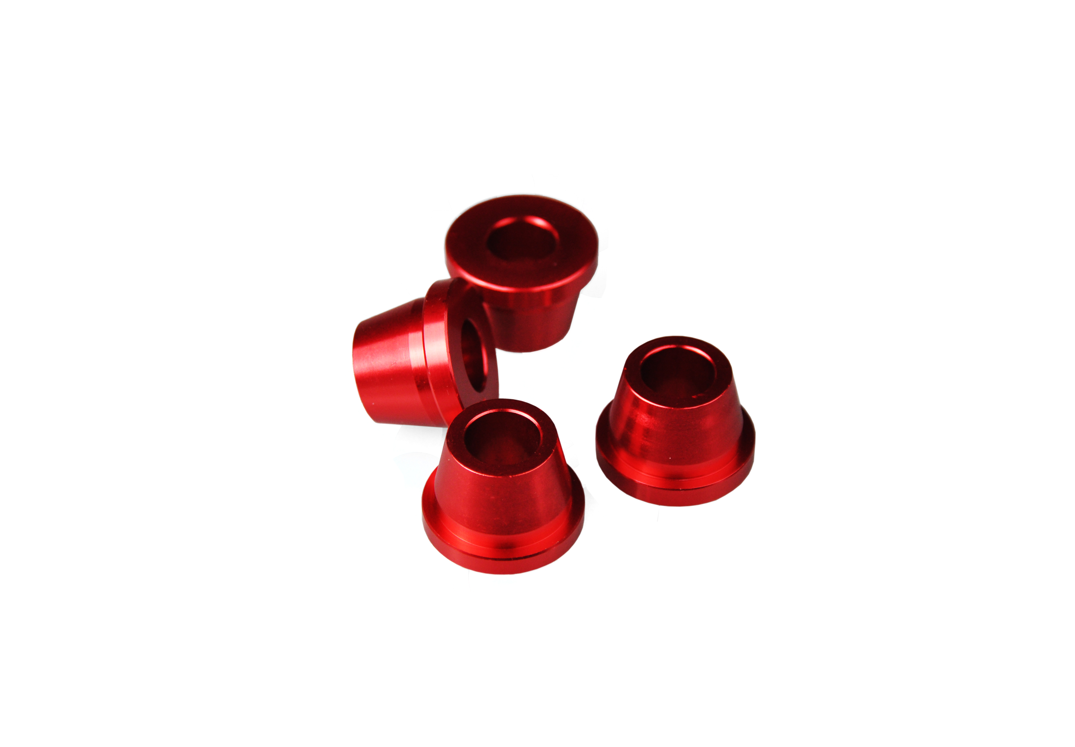RUBBER KILLERS RED 84-26 HONDA CR CRF 125 250 450 500 L R RL RWE RX X 4-PIECE SCAR SCCRF image 1