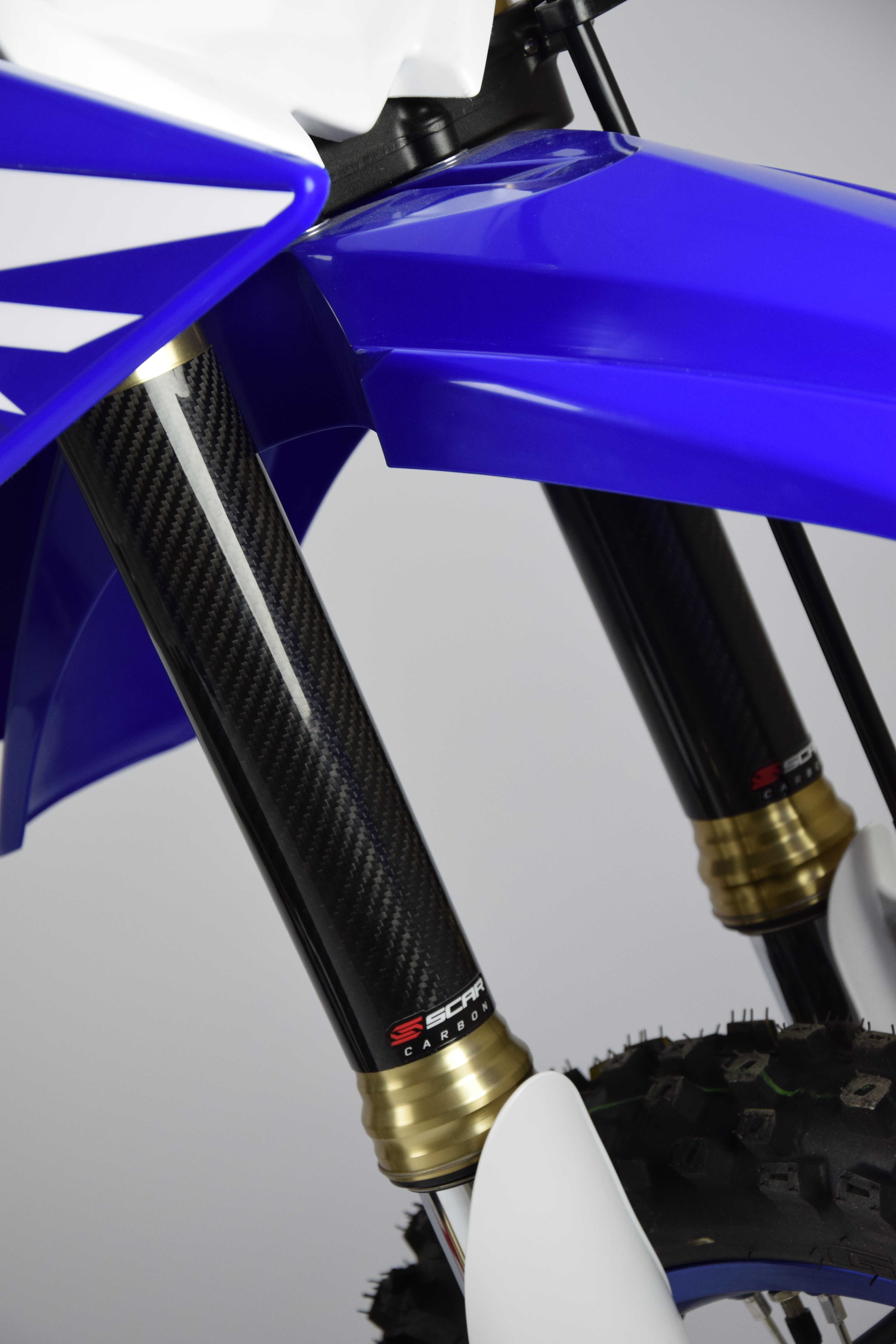 LOWER FORK WRAPS CARBON 85-26 BIG BIKES 125 250 450 500 240X52mm SCAR SFWLB thumbnail 4
