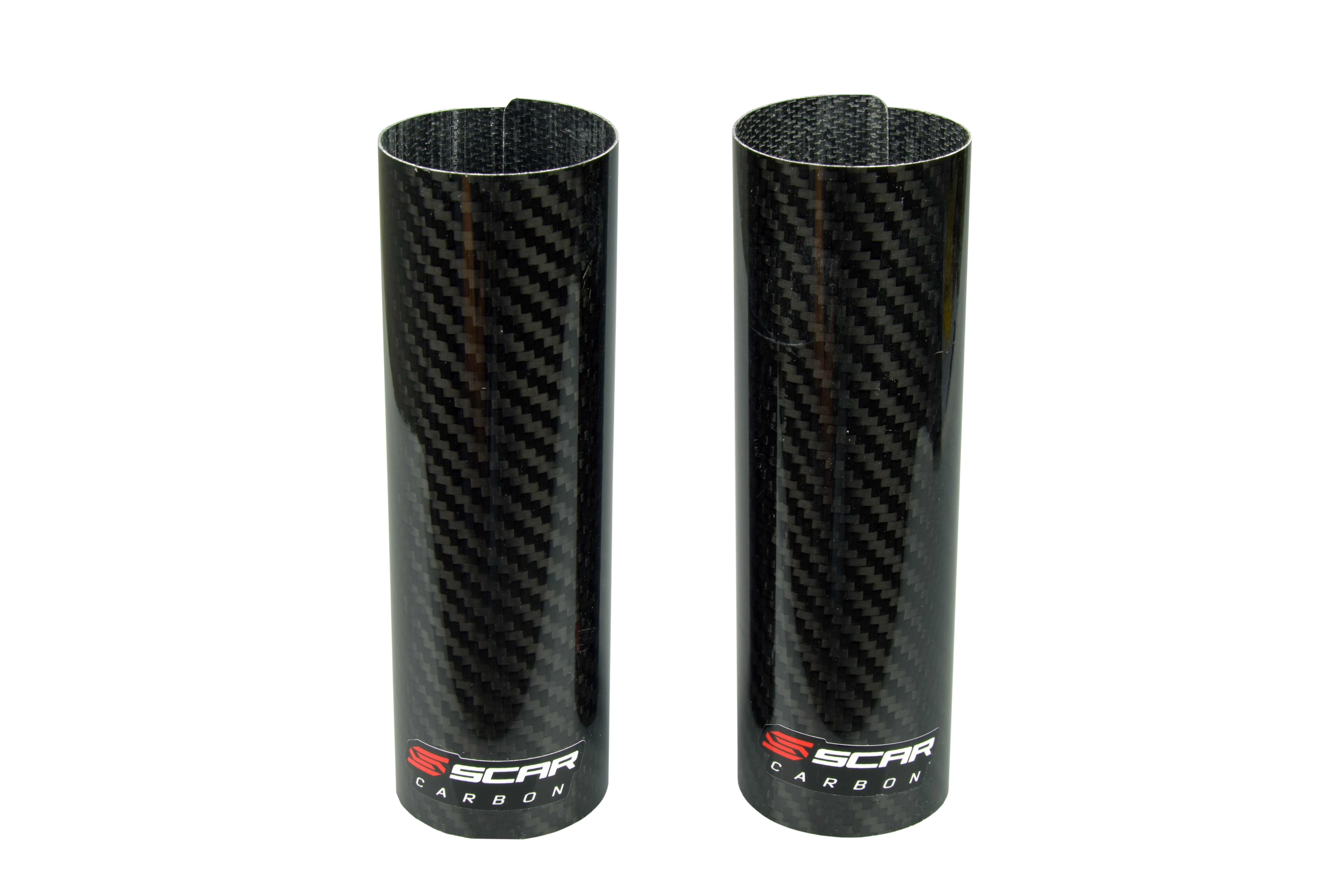UPPER FORK WRAPS CARBON 85-26 BIG BIKES 125 250 450 500 160X52mm SCAR SFWUB
