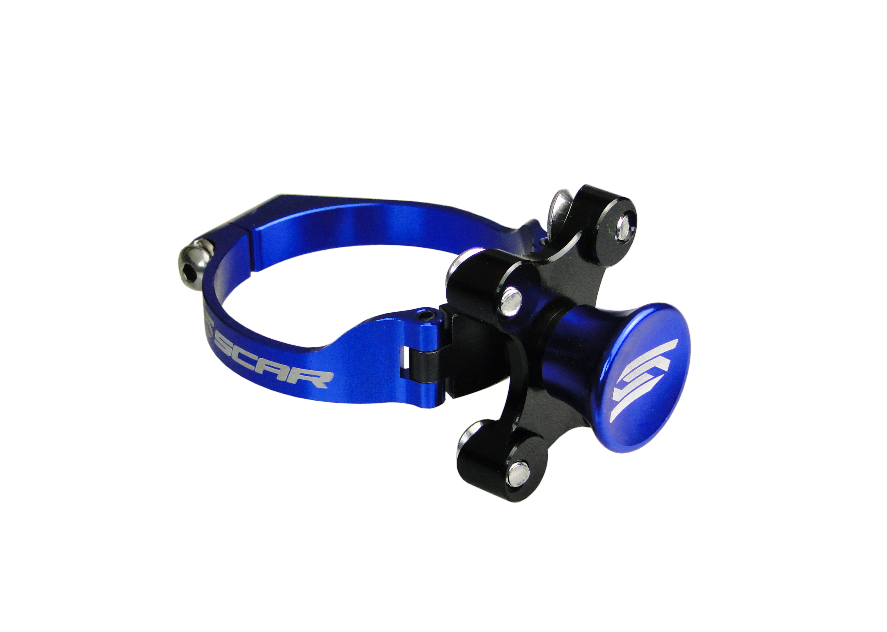 LAUNCH CONTROL BLUE 03-26 GASGAS HUSABERG HUSQVARNA KTM SHERCO 125-501 58.4mm SCAR SLC503BL image 1