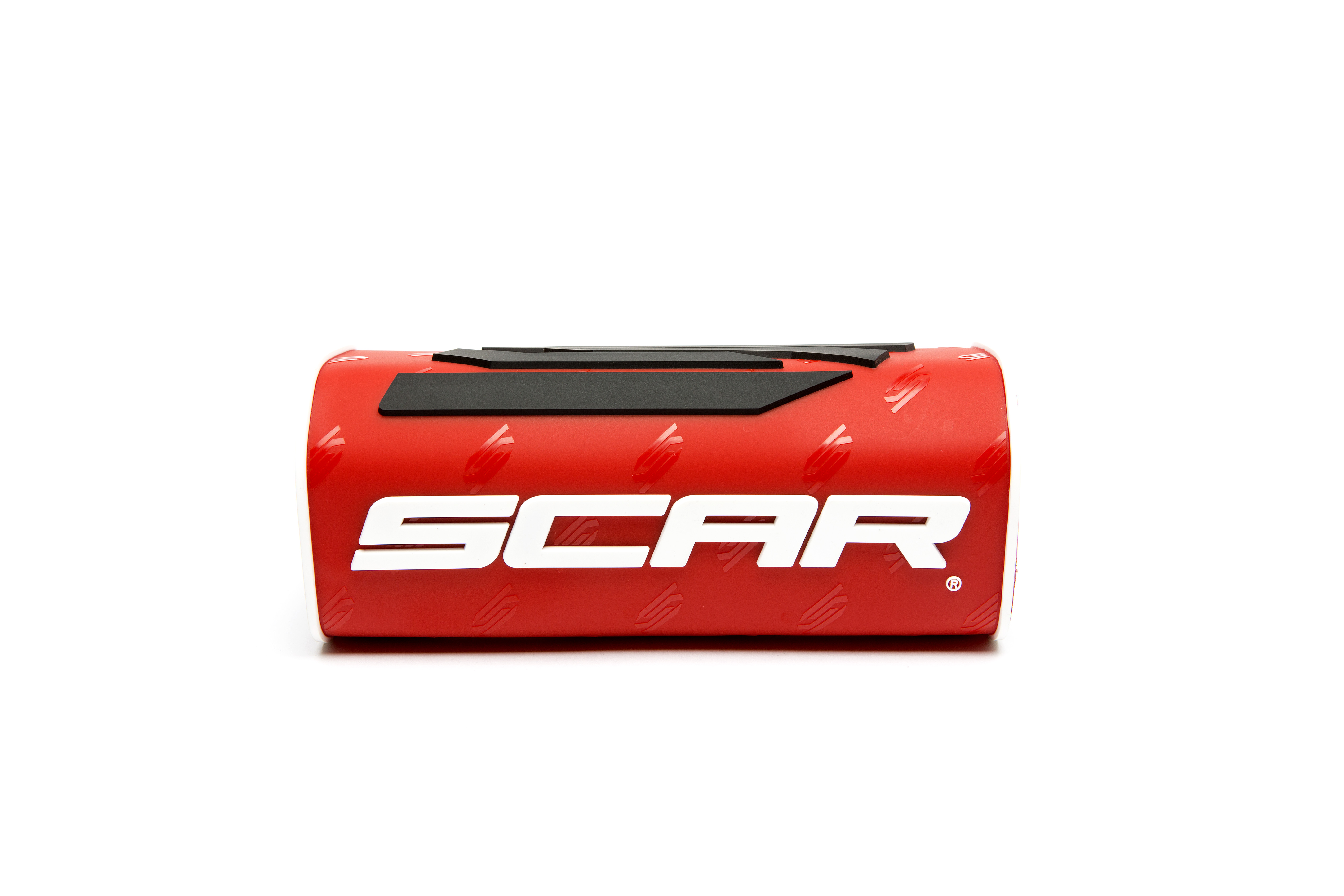 OVERSIZE HANDLEBAR PAD RED WITHOUT CROSSBAR 1 1-8 SCAR SMSORD thumbnail 2
