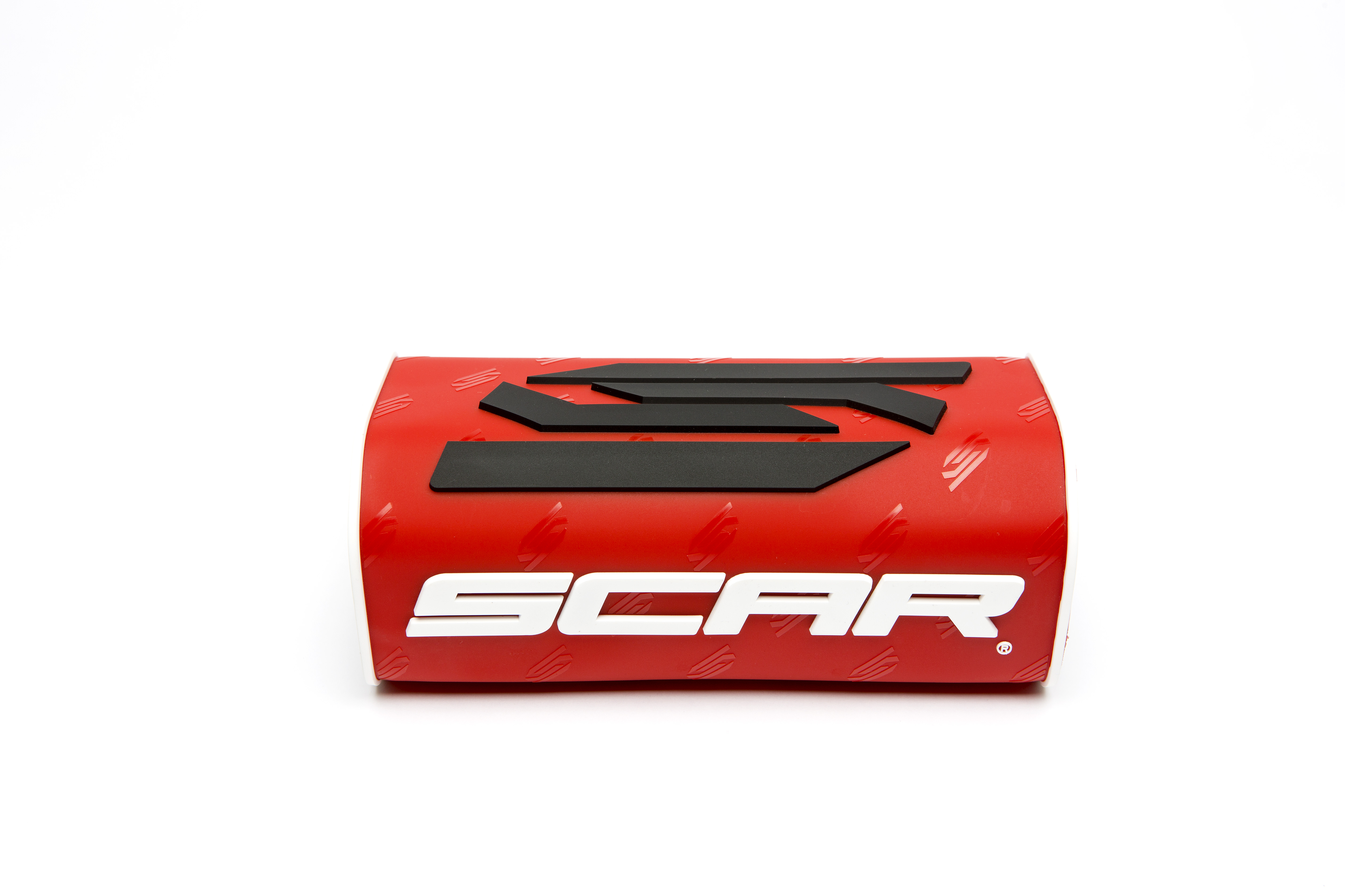 OVERSIZE HANDLEBAR PAD RED WITHOUT CROSSBAR 1 1-8 SCAR SMSORD thumbnail 3