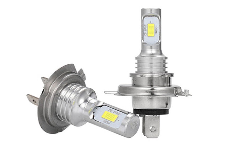 PACK OF 2 LED BULB 12V 8000LM H7 45/40W KTM HEADLIGHT 54611038012 thumbnail 2