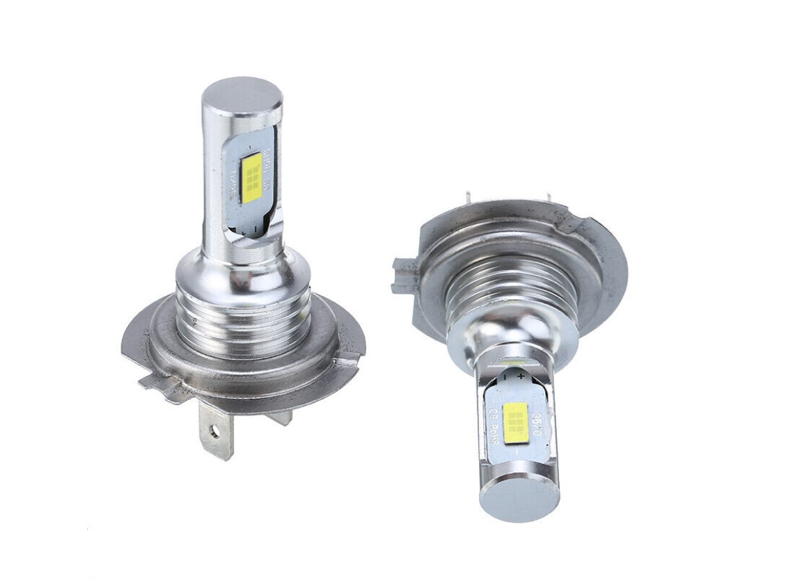 PACK OF 2 LED BULB 12V 8000LM H7 45/40W KTM HEADLIGHT 54611038012 thumbnail 5