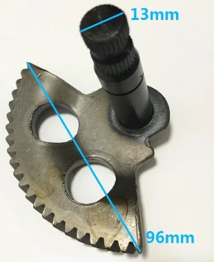 KICK STARTER SHAFT YAMAHA CY50 JOG SCOOTER 3KJ-15601-00-00 thumbnail 2