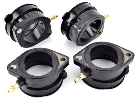 CARBURETTOR FLANGE INTAKE RUBBER PK4 KAWASAKI ZX 1100 1200 16065-1210 image 1