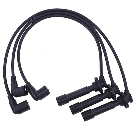 SPARK PLUG WIRE SET HT LEADS 2015-2023 KAWASAKI MULE PROFX FXR FXT KAF820 21150-0013 image 1
