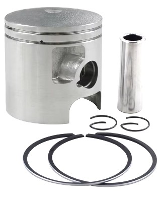 PISTON KIT 1990-2005 KAWASAKI KDX125 56.00 STD image 1