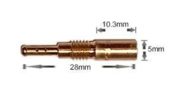 10pcs PILOT JET SLOW IDLE 58 60 62 65 68 70 72 75 78 80 KEIHIN N424-74C M5x0.8mm thumbnail 2