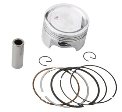 PISTON KIT 57.3mm BIG BORE HONDA CBF125 SDH125-51 WH125-7 WH125-8 BIG TO 150 13 mm Pin image 1