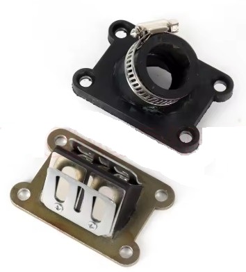 REED VALVE INTAKE BOOT WATER COOLED 2001-2008 MINI MOTO KTM 50 SX JUNIOR 45030051800 thumbnail 2