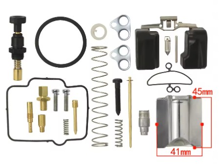 CARBURETTOR REPAIR KIT 41mm WIDE SLIDE PWK KEIHIN SUOCO KOSO OKO thumbnail 2