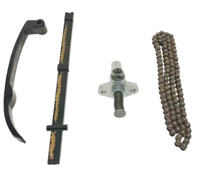 CAM CHAIN & GUIDES & ADJUSTER 4pcs KIT SUZUKI, GS125 GN125 DF125 DR125 GZ125 TU125 DR-Z 125 GS GN DR TU 125 MARAUDER