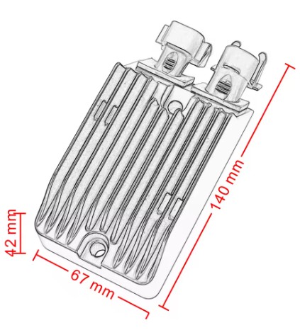 VOLTAGE REGULATOR 12V 2014-2016 HARLEY SPORTSTER HD-74700012 thumbnail 4
