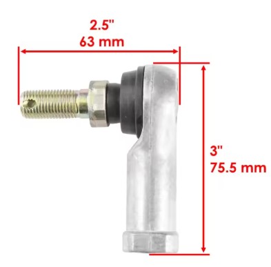 USE 17-7002.FIR SAME   *******************   TIE ROD END KIT 4Pcs HONDA TRX 250 300 350 400 53157-HC4-003 53158-HP0-A01 53158-HN8-003 thumbnail 2