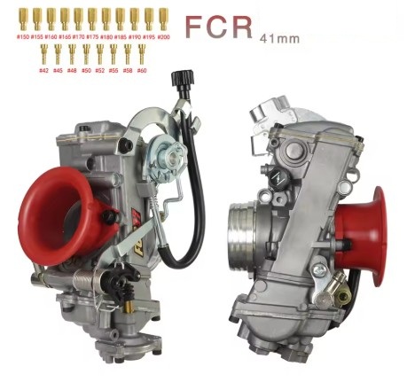 CARBURETOR ASSEMBLY FCR-41mm 450cc – 650cc HONDA KTM HUSQVARNA SUZUKI KAWASAKI thumbnail 2