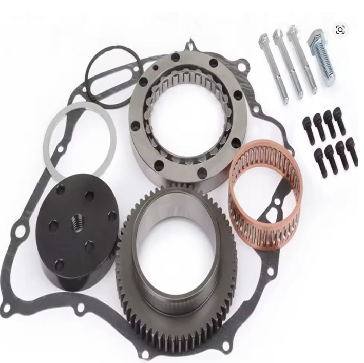 ONE WAY STARTER CLUTCH KIT WITH GASKET YAMAHA XVS 1100 AT BT DRAG V STAR 5EL-15517-11-00 image 1