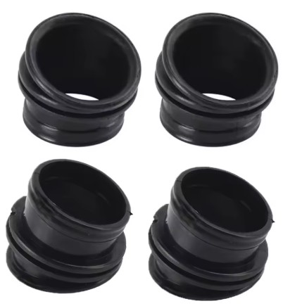 4Pcs CARBURETTOR INTAKE AIRBOX RUBBER KAWASAKI ZR1100 ZEPHYR 1100 1992-2006 14073-1637 thumbnail 2