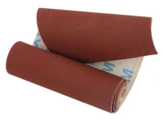 80 GRIT EMERY CLOTH SAND PAPER 1M LONG x 100mm WIDE image 1