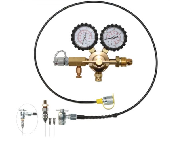 REGULATED NITROGEN GAS FILL SYSTEM SHOCK SUSPENSION CHARGING TOOL KIT