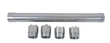 OHLINS KYB FORK DAMPING ROD HOLDING TOOL 4 ADAPTORS image 1