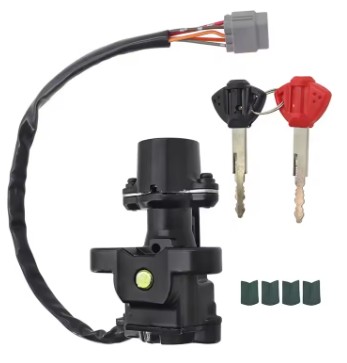 IGNITION SWITCH & KEY SUZUKI GSXR GSX-R 600 750 E3 37100-41G11 37100-41G10 image 1