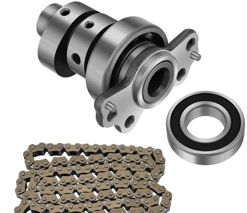 CAMSHAFT ASSEMBLY WITH BEARING & CAM CHAIN 2009-2024 YAMAHA RAPTOR YFM 700 700R image 1