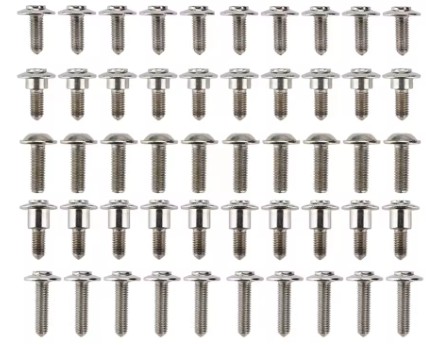 50pcs KIT BMW Motorcycle Shell Stainless Steel Screws R1200GS ADV R1250GS R1200RT S1000XR RR S1000R C600 C650GT R1250 F750GS F850GS image 1