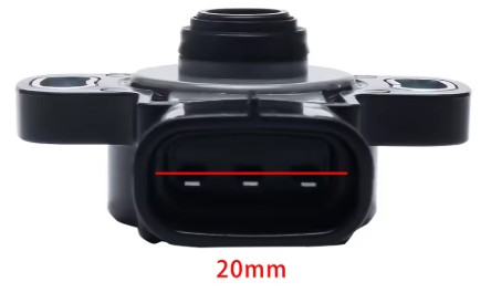 THROTTLE POSITION SENSOR 98-08 KAWASAKI NINJA ZX-6R ZX-12R ZZR600 CCW 21176-1083 thumbnail 3