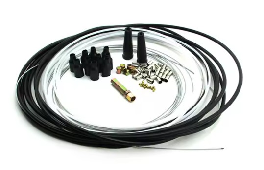 WORKSHOP DIY KIT THROTTLE UNIVERSAL CABLE 5m BLACK image 1