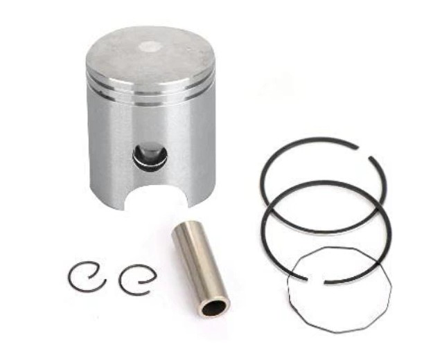 PISTON KIT 53.00mm OVERSIZE +1.00 PIN 14mm YAMAHA AG100 DX100 YB100 2N3-11631-02-96 3V6-11635-00 image 1
