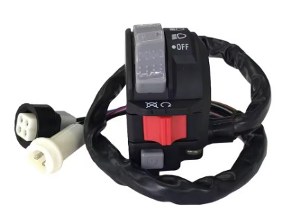 LEFT HANDLEBAR KILL LIGHT SWITCH 1986-1994 YAMAHA MOTO-4 YFM 225 250 350 WARRIOR 59V-83973-02-00 image 1