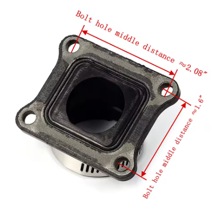 CARBURETTOR INTAKE MANIFOLD 1983-2003 KAWASAKI KX 60 12023-1019 thumbnail 2