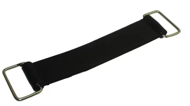 BATTERY STRAP 127mm RUBBER ATV QUAD GO KART PIT DIRT BIKE MOTORCYCLE image 1