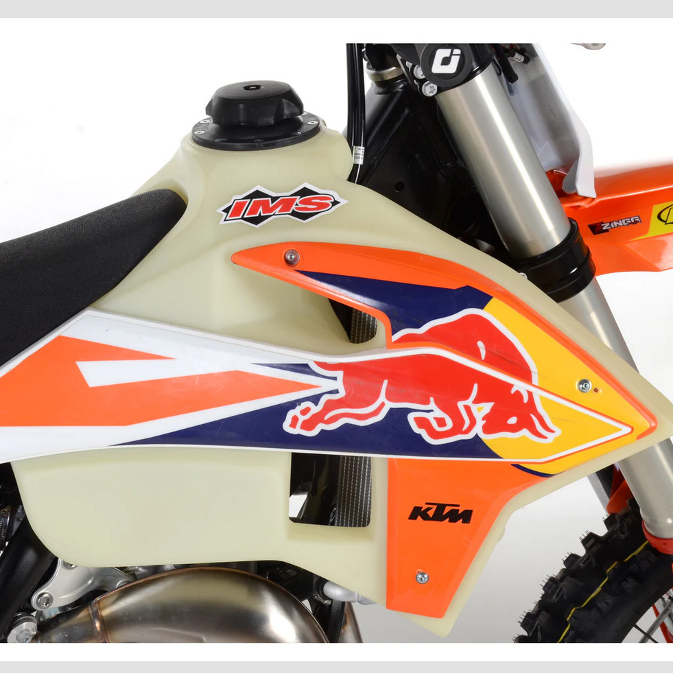 IMS FUEL TANK 4.5-GAL NATURAL SCREW CAP KTM 2019-2021 SXF 2020-2021 EXCF 113349-N2 image 1