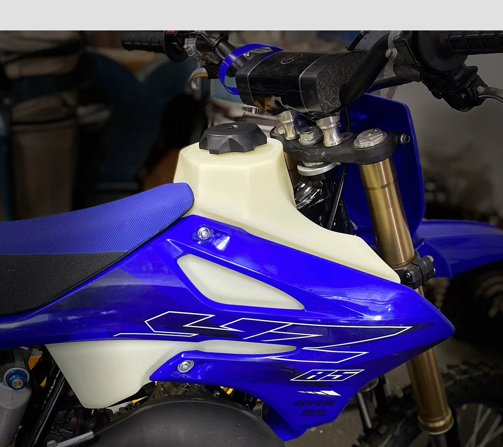 IMS Fuel Tank 2.2 gal Natural Screw Cap, Yamaha YZ 85 IMS 117341-N2 image 1