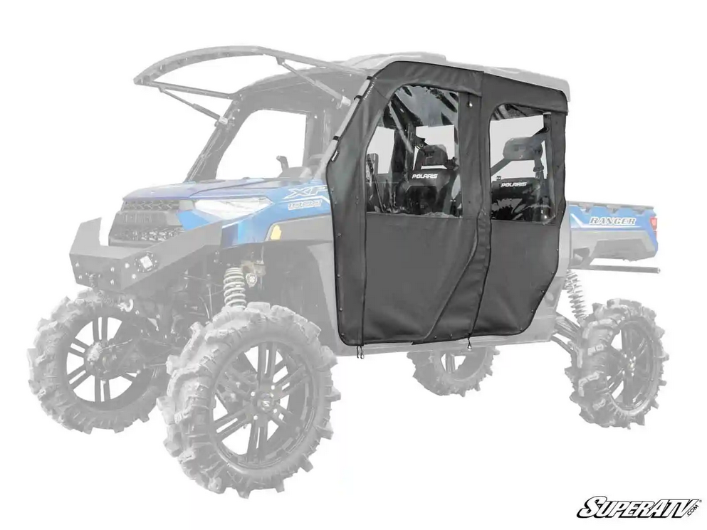POLARIS RANGER 4 SEAT SOFT CAB ENCLOSURE, SUPERATV SE-P-RAN1K4-001-M image 1