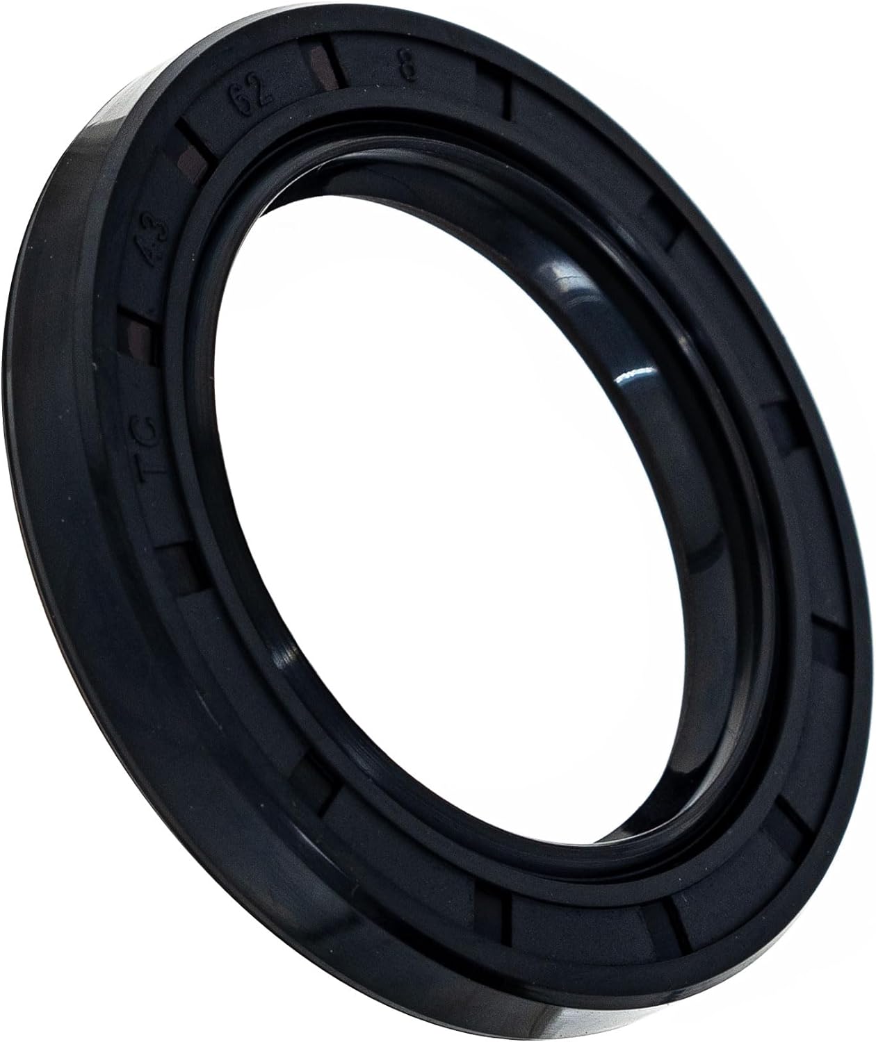 OIL SEAL 52x62x7 TC RUBBER WITH SPRING BLACK RUBBER 3304-424 91252-HA2-003 image 1