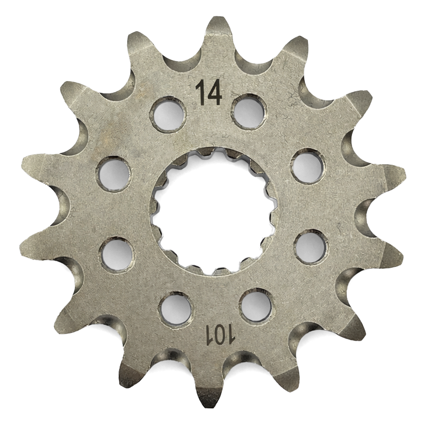 FRONT SPROCKET DUCATI DESMO 450 MX PROX 07.FS84026-14, GROOVED & LIGHTENED thumbnail 2