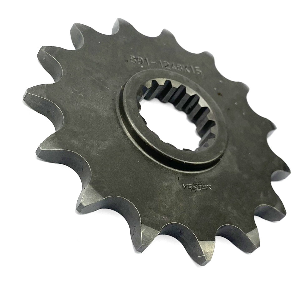 FRONT SPROCKET 15T STEEL, VERTEX 891-1248K15, JTF1901.15 image 1