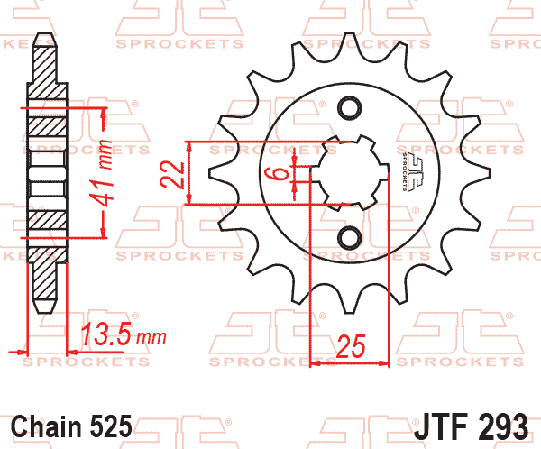 FRONT SPROCKET JTF293.15 JT thumbnail 2