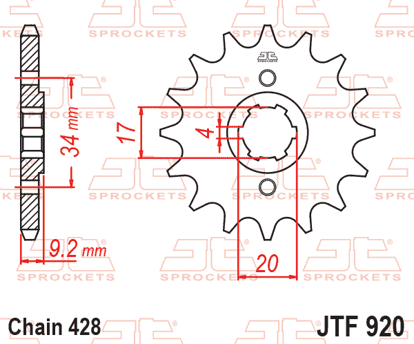 FRONT SPROCKET JTF920.15 thumbnail 2