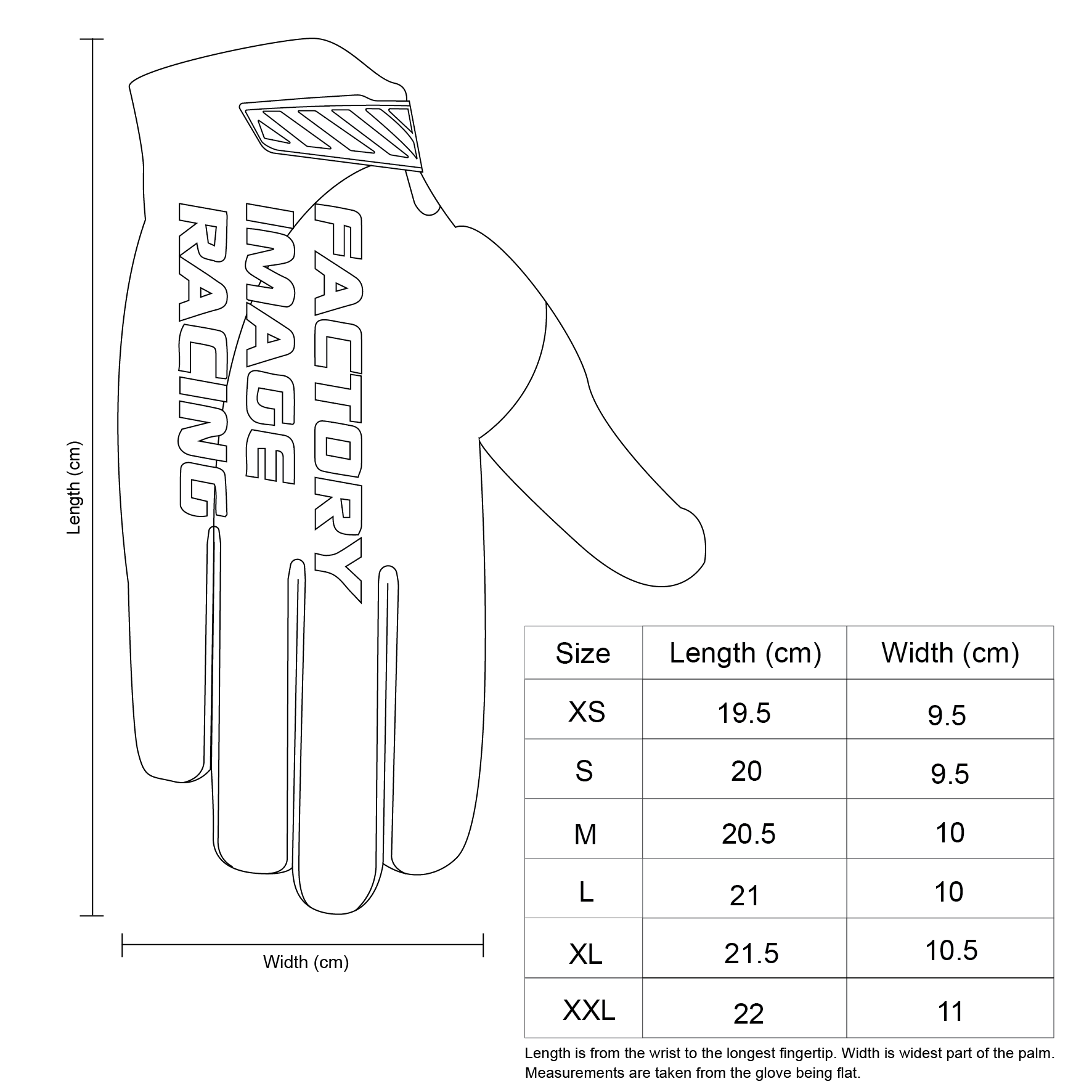 FIR ADULT MX GLOVES - S - FLAME DESIGN thumbnail 3