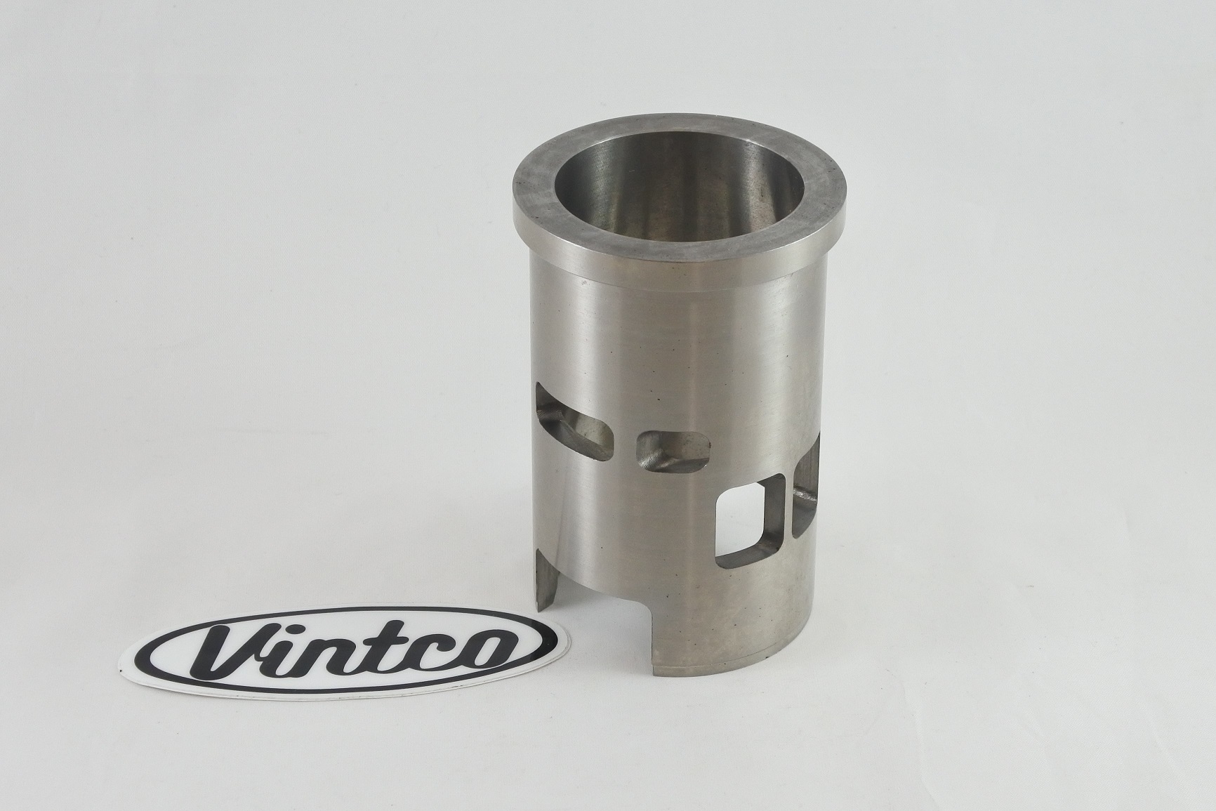 CYLINDER SLEEVE 72-73 HUSQVARNA CR WR 125 55mm TALL VINTCO SLU07A image 1