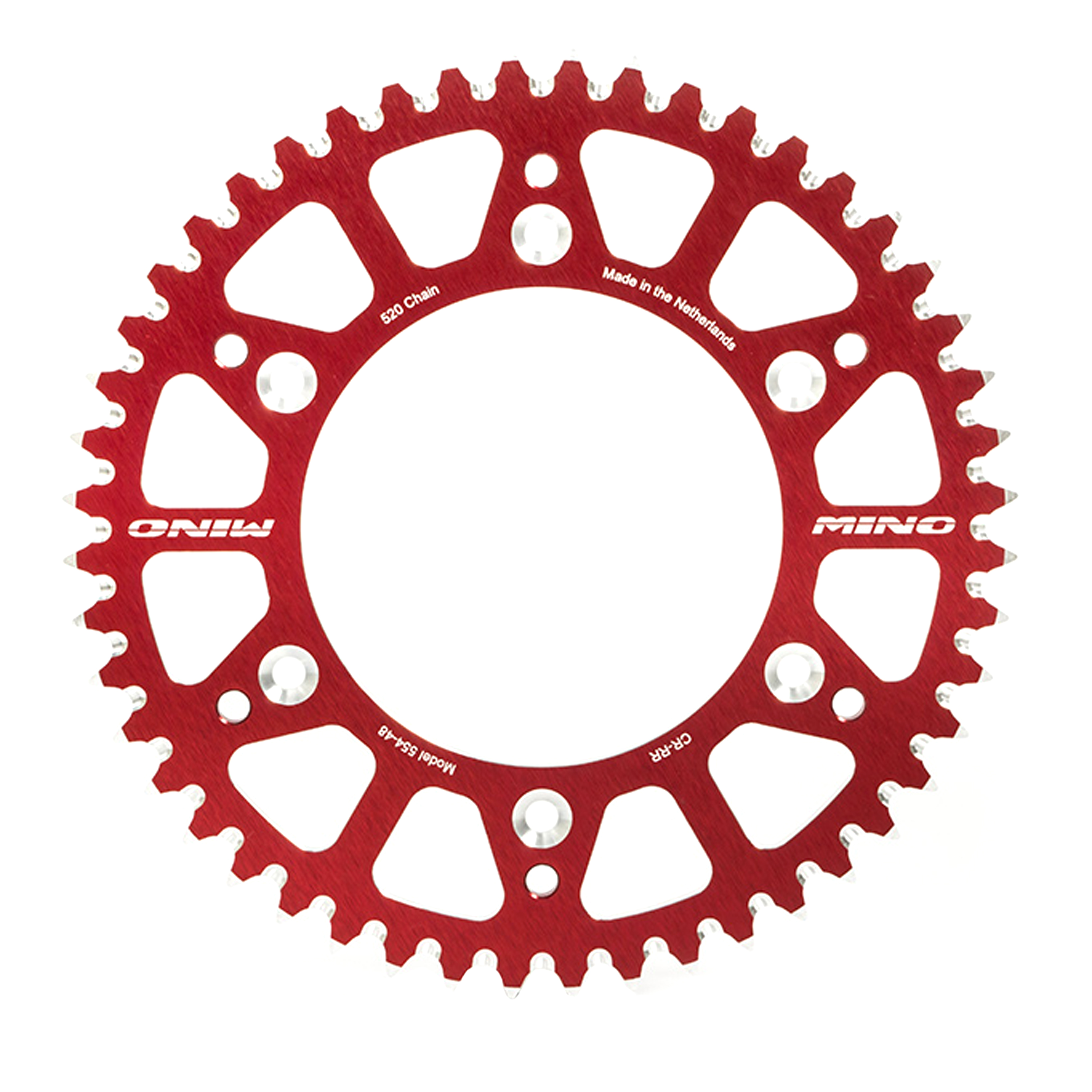 MINO REAR SPROCKET SURRON LIGHT BEE, E RIDE 65 TEETH 25-912-65-3 RED, ALLOY image 1