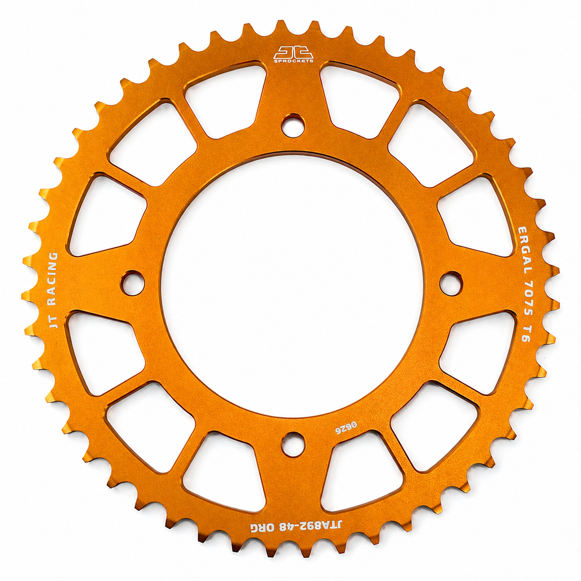 REAR SPROCKET ALLOY ORANGE KTM TC 65 JT JTA892.48ORG image 1